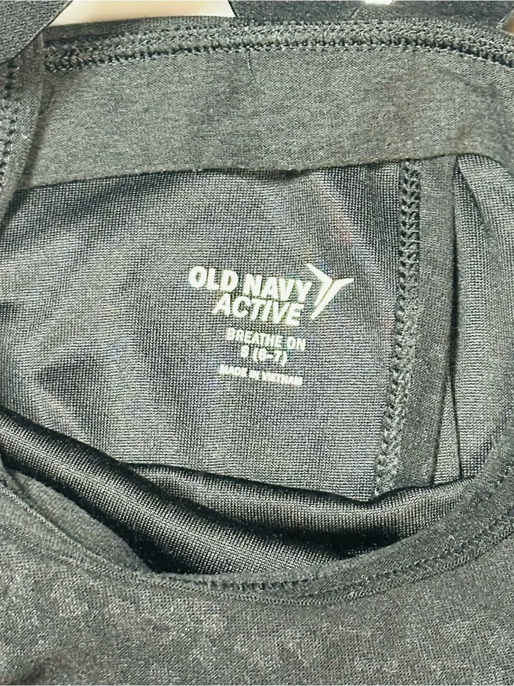 Old Navy Black Girls Tank Top